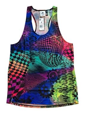Adidas X Jeremy Scott Mesh Tank Top Psychedelic 90s Maximalist JL7624 Men Medium